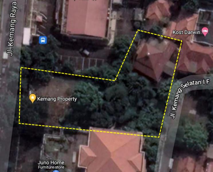 Tanah dijual di Kemang Jakarta Selatan